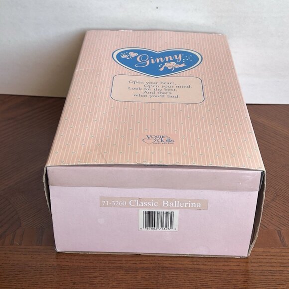 Vintage Vogue Ginny Doll Classic Ballerina 71-3260 African American Box 8" - Picture 11 of 12